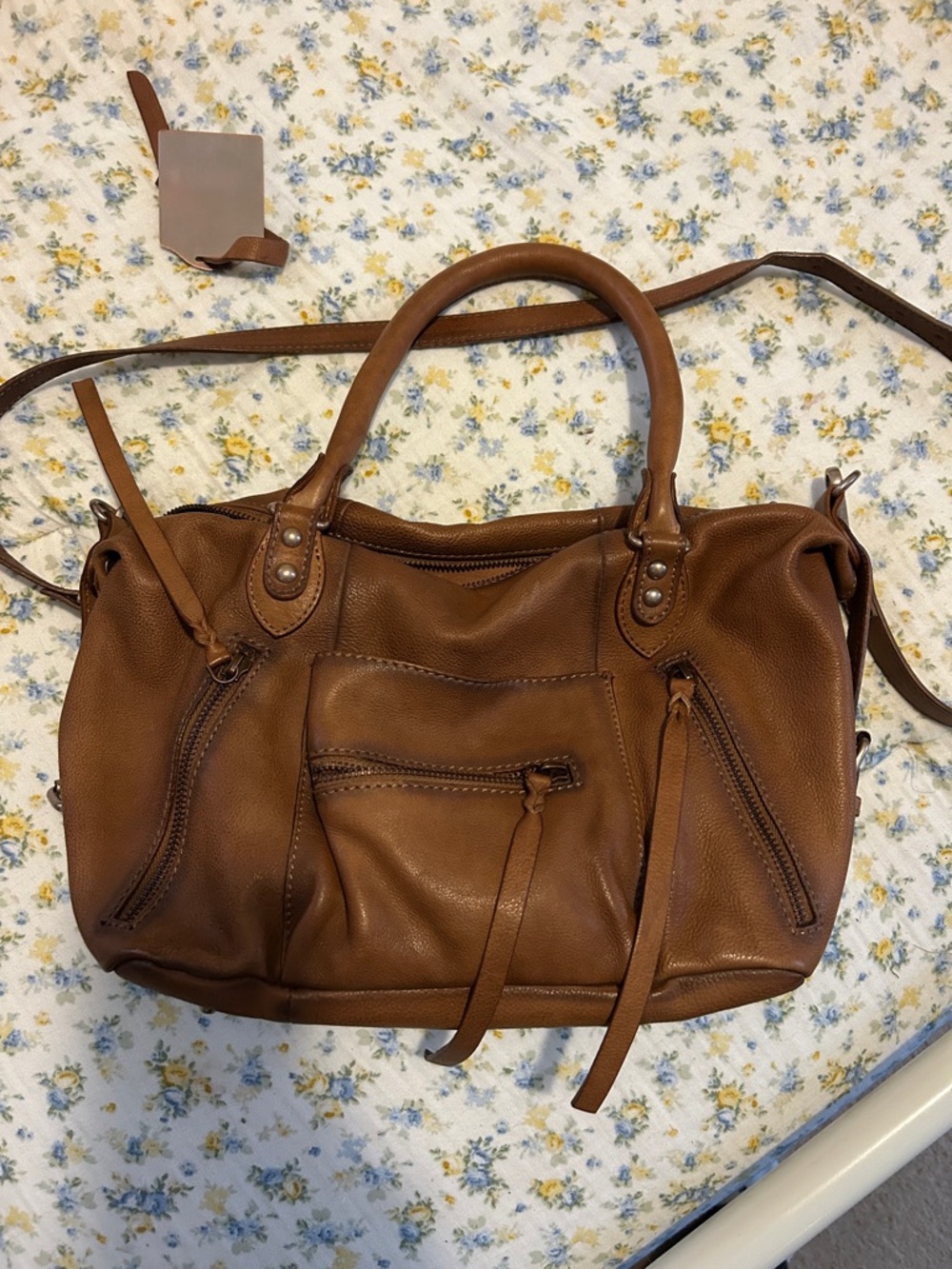 Free people baby Emerson tote in saddle